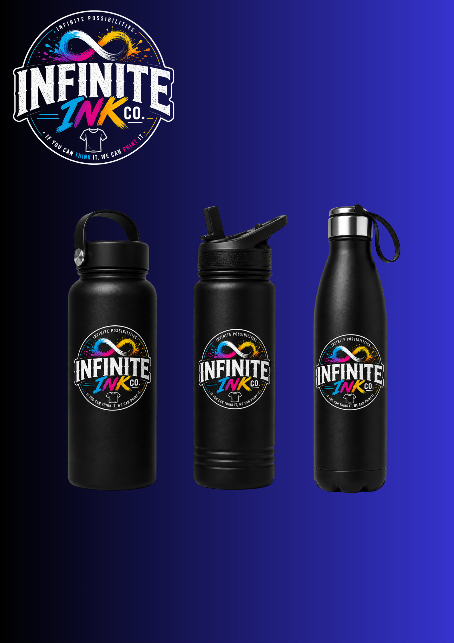 Personalised bottles and drinkware